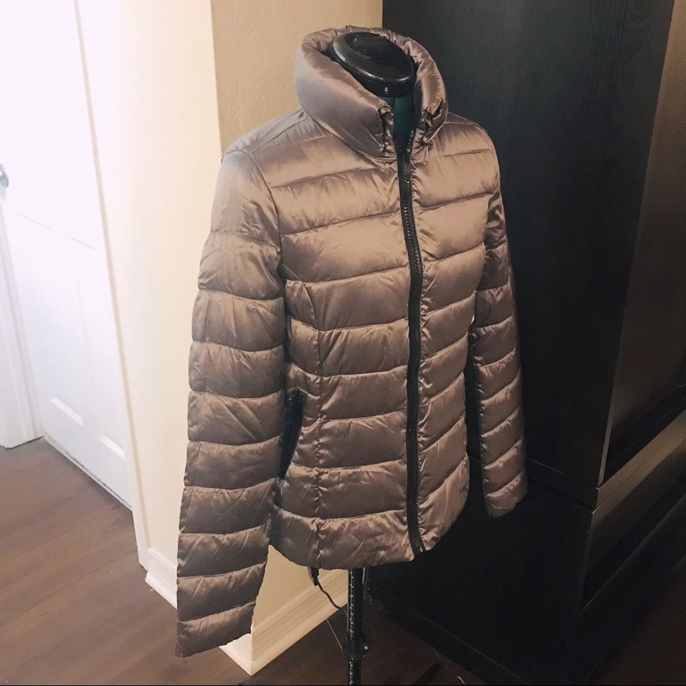 Metallic Jacket & Matching Travel Bag